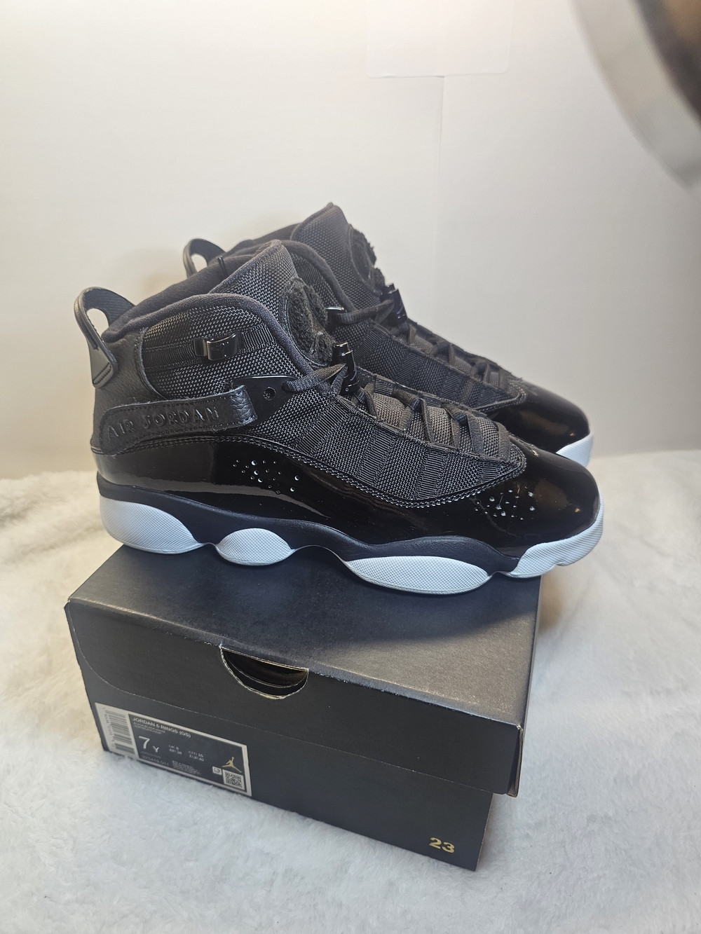Air Jordan 6 Rings 'Black White'